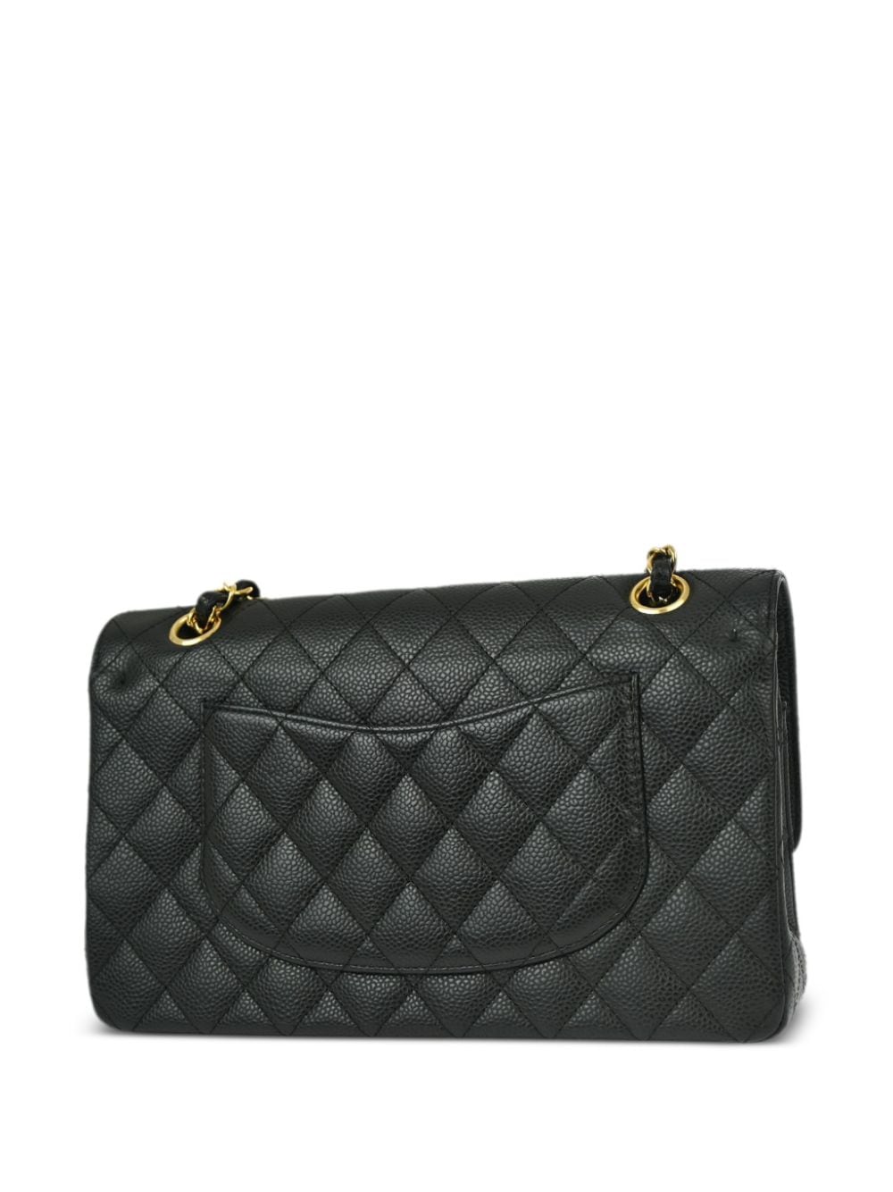 CHANEL Pre-Owned 2009-2010 Double Flap schoudertas - Zwart