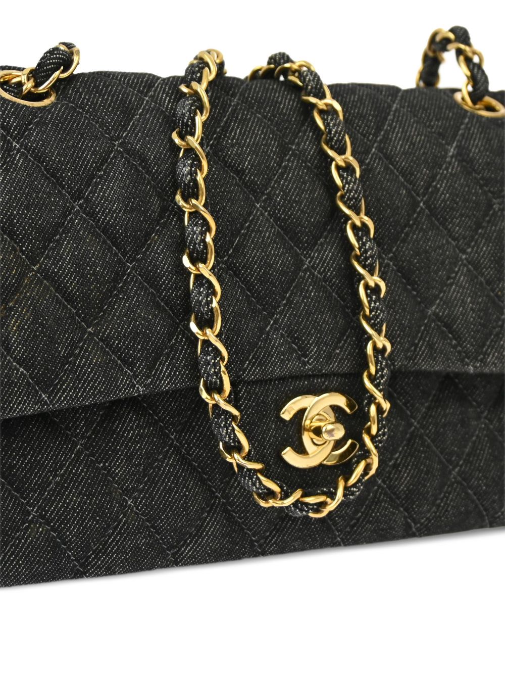 CHANEL 1997-1999 medium Double Flap shoulder bag Women