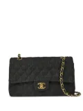 CHANEL Pre-Owned 1997-1999 medium Double Flap shoulder bag - Black