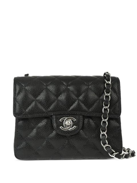 HOT SALE CHANEL 2004-2005 mini square Classic Flap shoulder bag Women