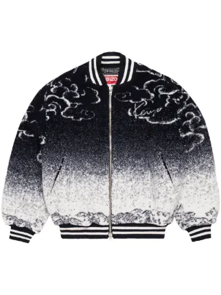 Kenzo Cloud Tiger ボンバージャケット | ブルー | FARFETCH JP
