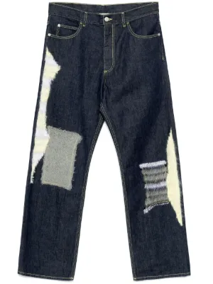 上杉柊平着用】MARNI 21aw panelled denim jeans - パンツ