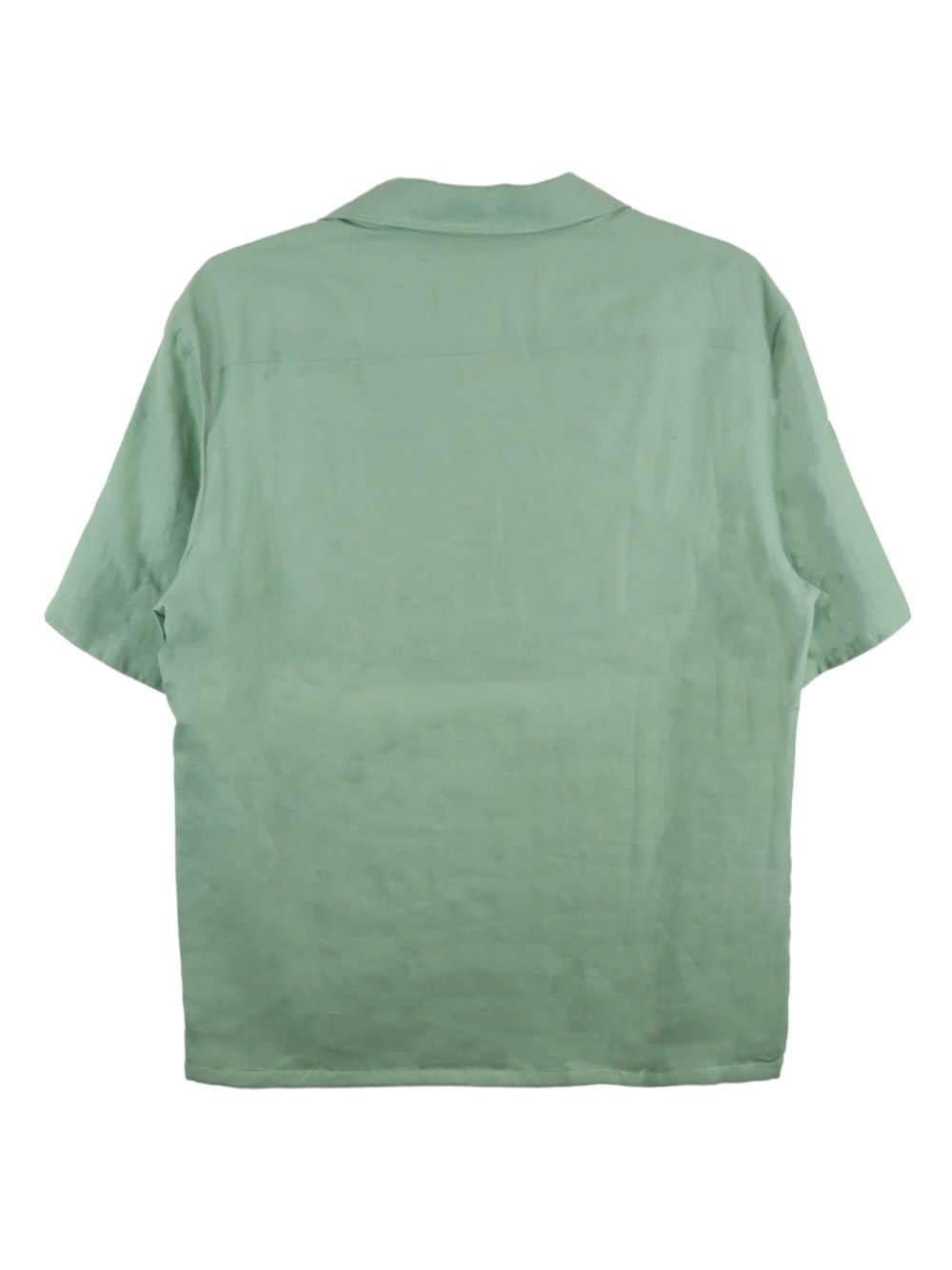 Zegna Oasi Lino shirt - Groen