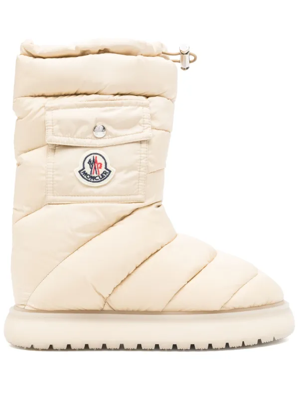 Moncler Gaia Pocket Mid Boots Neutrals FARFETCH HK