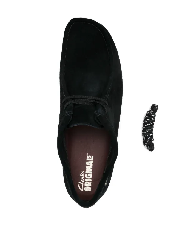 CLARKS ORIGINALS ブラック スエード Clarks Originals Wallabee | Black | 261332797 | US Stockists