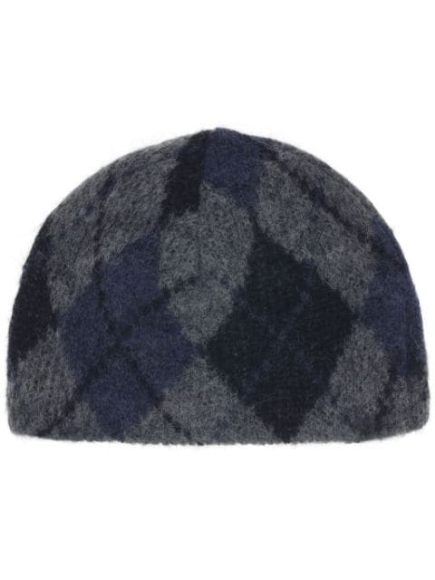 OUR LEGACY argyle beanie