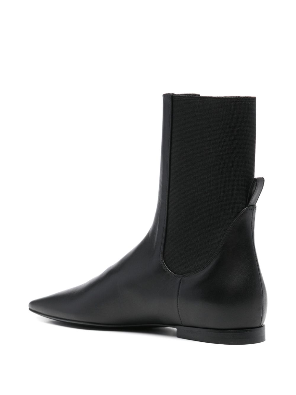 TOTEME leather Chelsea boots Black