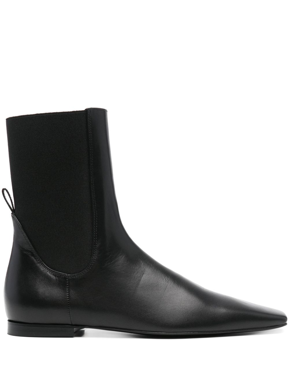 TOTEME leather Chelsea boots – Black