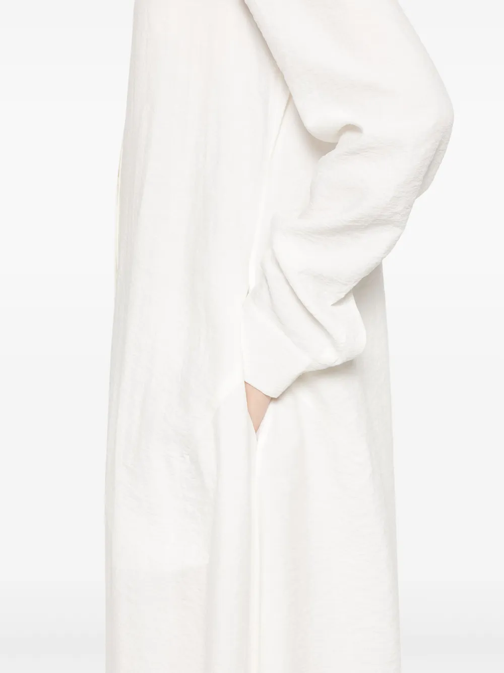TOTEME Parachute maxi-blousejurk Beige