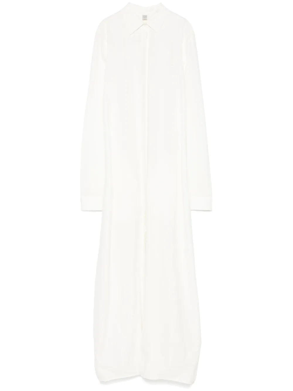 TOTEME Parachute maxi-blousejurk Beige