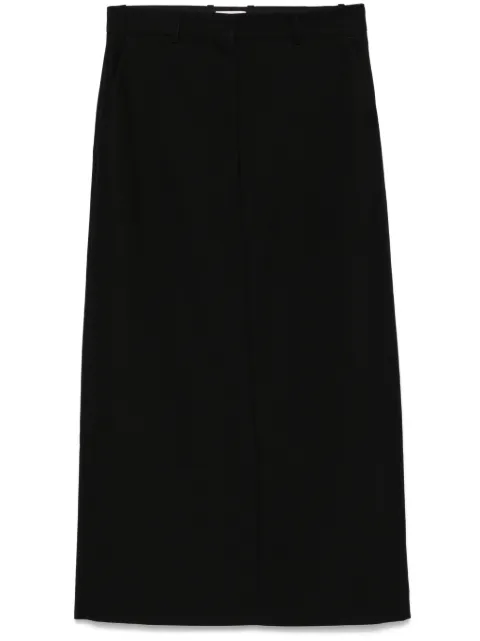 TOTEME low-waist straight maxi skirt