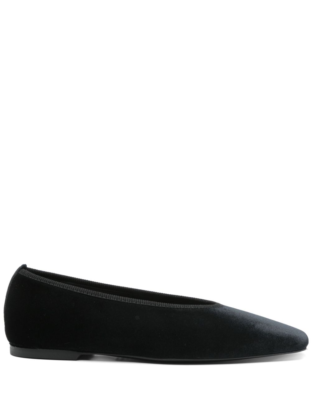 TOTEME Minimalist ballerinas Black