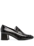 TOTEME 55mm block-heel pumps - Brown
