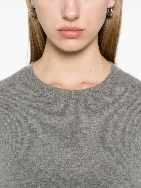 TOTEME Cashmere crew-neck Sweater | Grey | FARFETCH