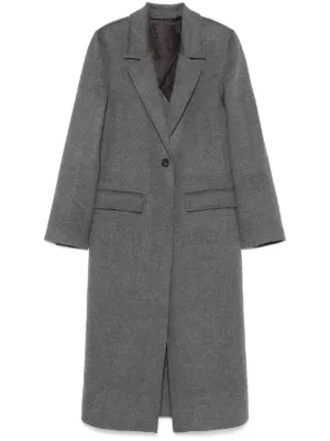 Max Mara Kadiak コート | グレー | FARFETCH JP