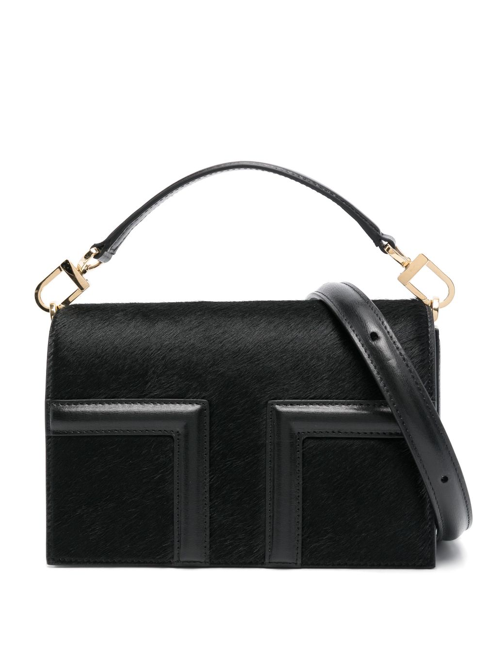 TOTEME mini T-Flap tote bag - Black