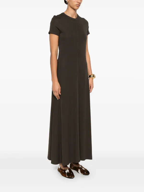 TOTEME Jersey Maxi Dress | Green | FARFETCH