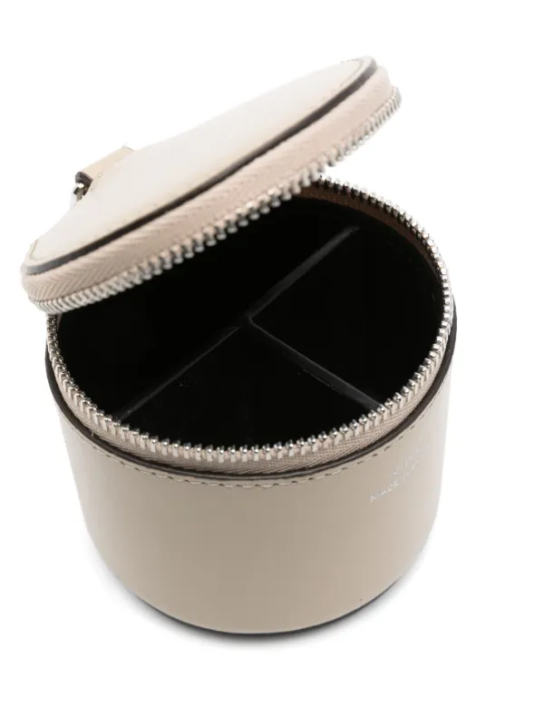 【TOTEME】レザー ジュエリーボックス TOTEME Leather Jewellery Box | Neutrals | FARFETCH