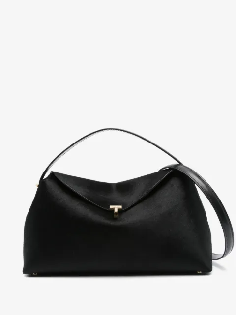 TOTEME T-Lock  pony hair top handle bag
