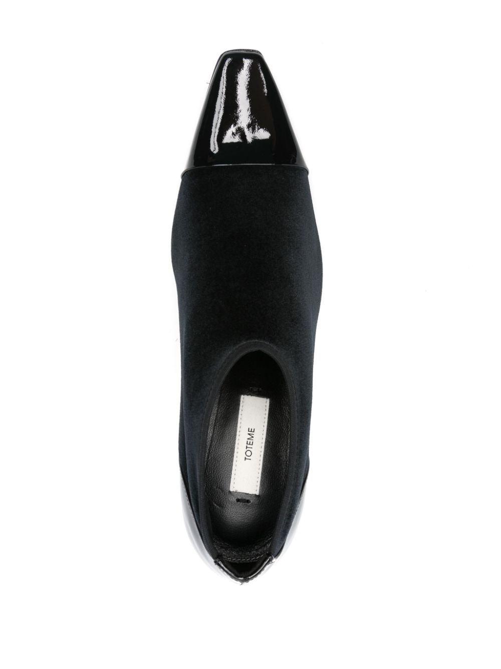 TOTEME 60mm Bi-Material pumps Black