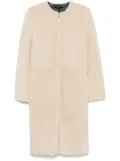 TOTEME shearling coat - Neutrals
