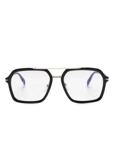 Eyewear by David Beckham pilot-frame glasses