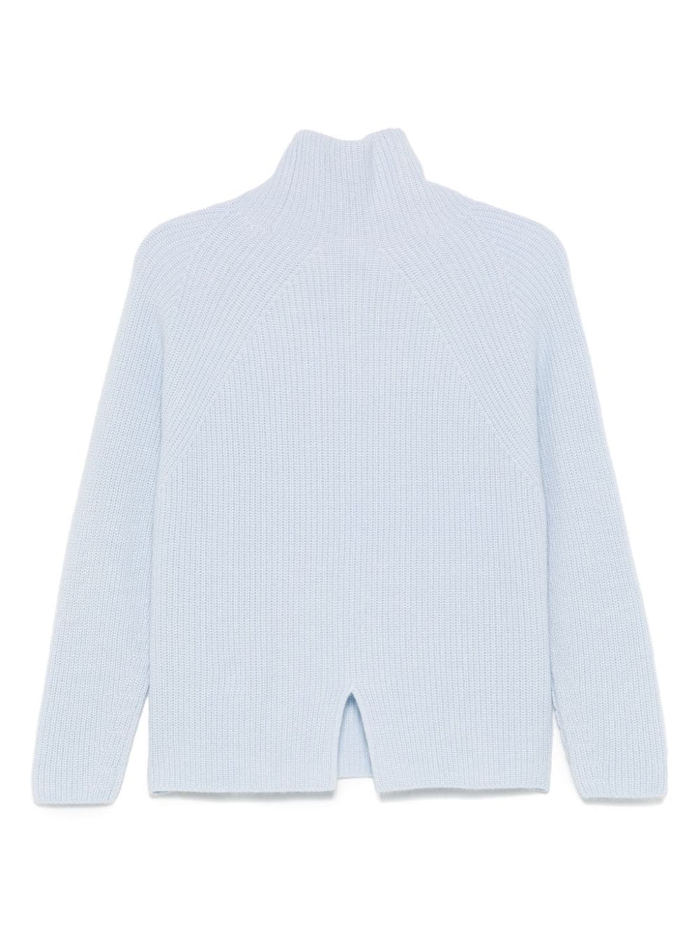 Shop Bruno Manetti Cashmere Turtleneck Sweater In Blue