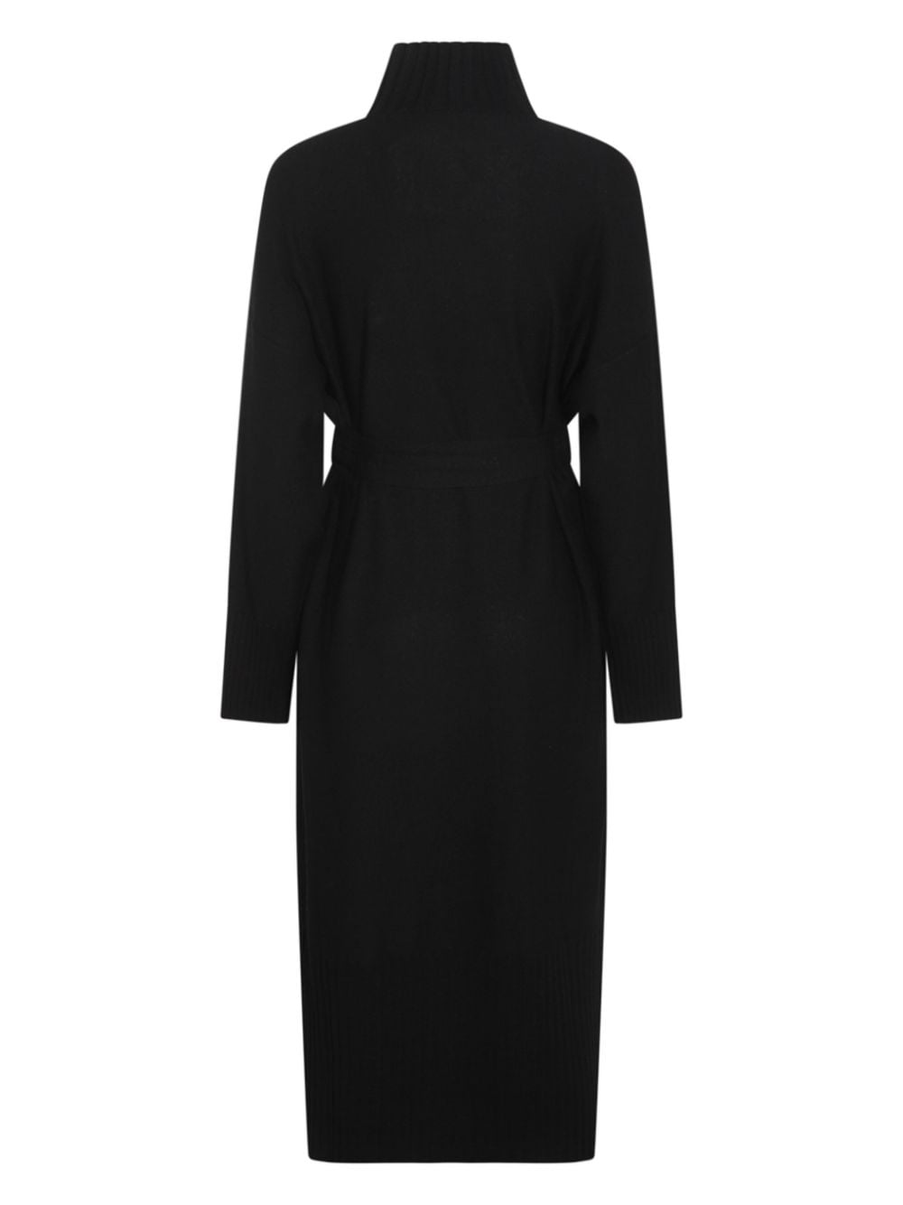 Shop Antonelli Knitted Dress In Black