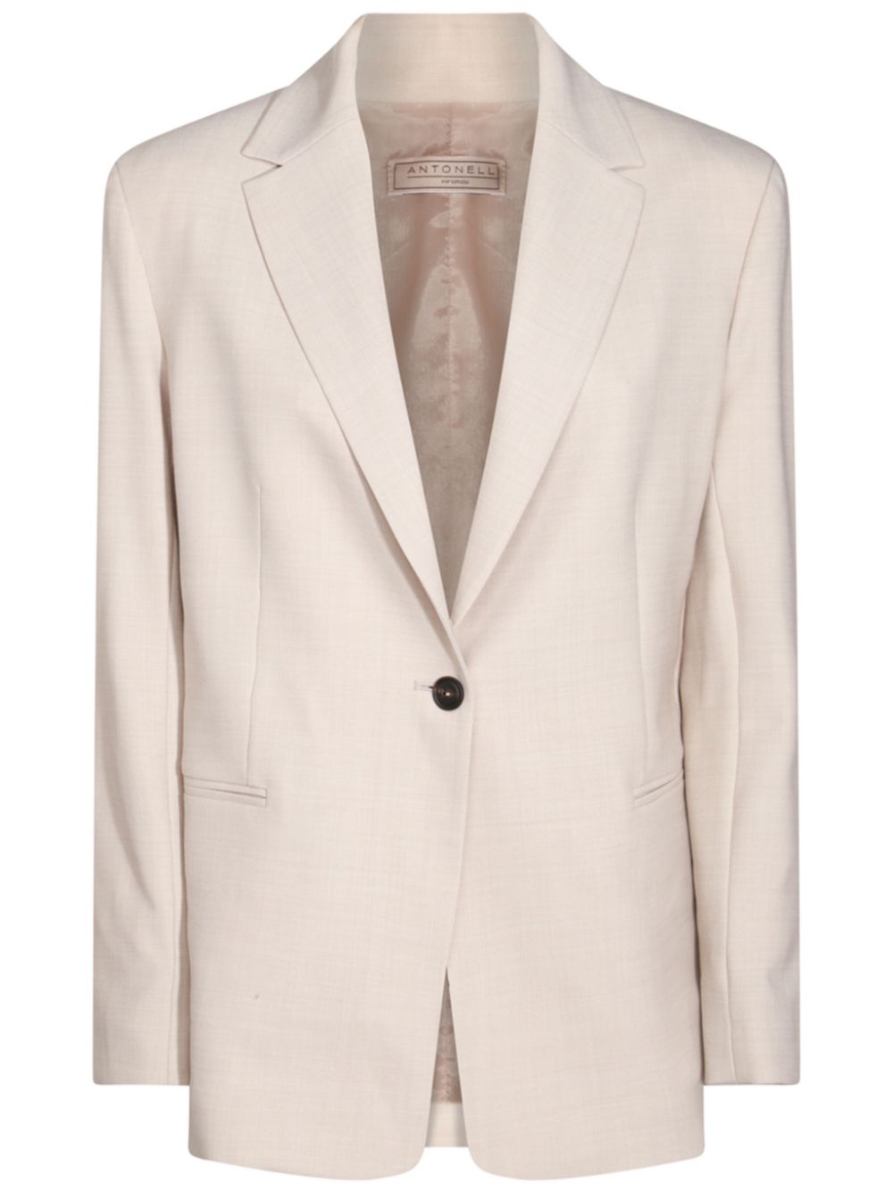 Antonelli single-breasted blazer - Neutrals