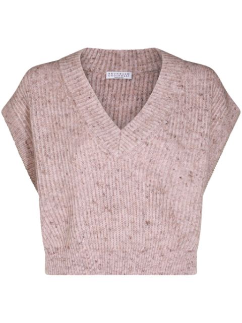 Brunello Cucinelli ribbed-knit top Women