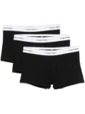 Calvin Klein logo-waistband boxers (pack of three) - Black