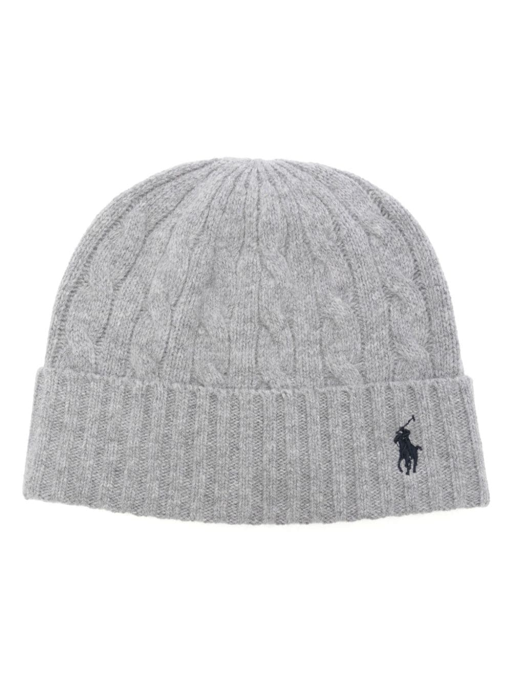 Polo Ralph Lauren Polo Pony-embroidered beanie - Grigio