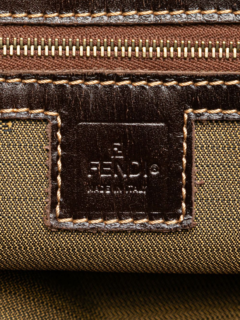 Fendi 2000-2010 Zucca Canvas satchel