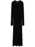 TOTEME cable-knit maxi dress - Black