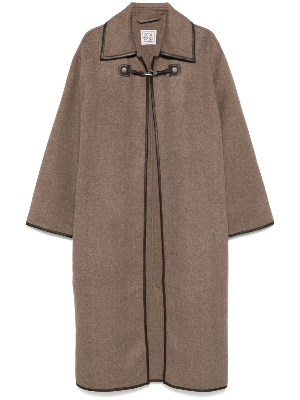 TOTEME mélange-effect coat - Neutrals