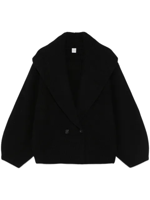 TOTEME Cardigan con revers a scialle