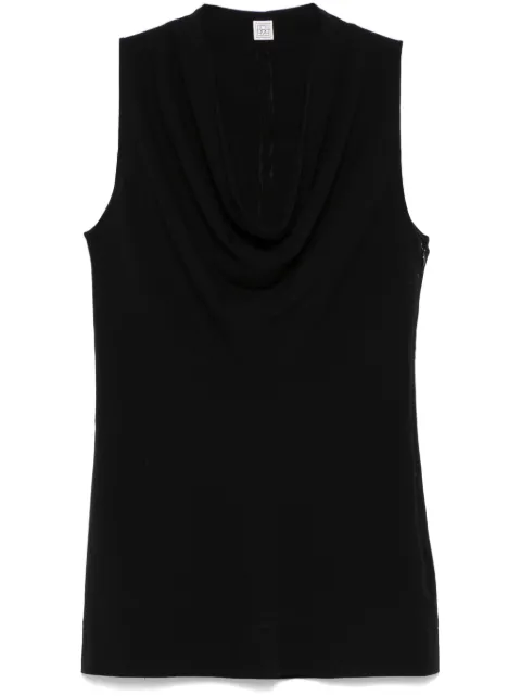 TOTEME top con cuello desbocado