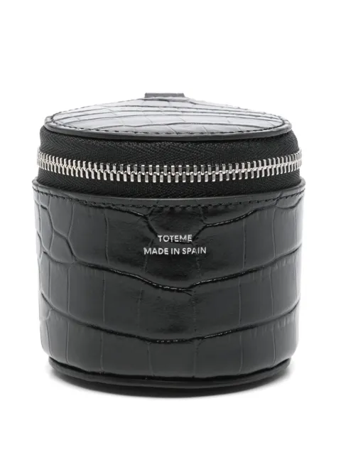 TOTEME crocodile-embossed jewelry box 251WAM0044LE0076001 - 0