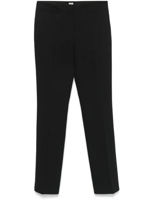 TOTEME low-rise stovepipe trousers