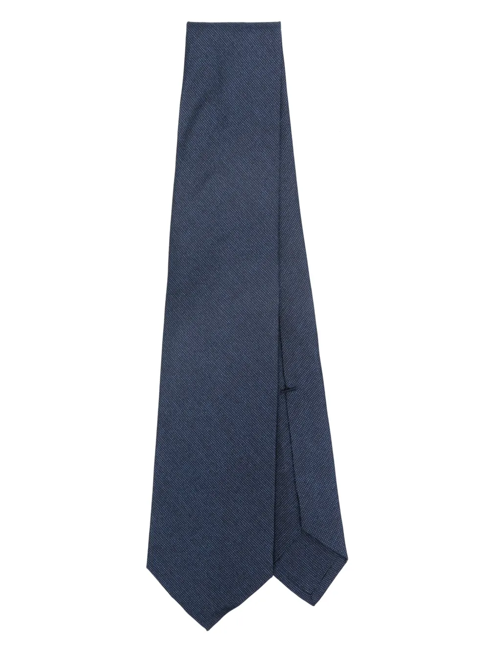 Barba interwoven tie - Blue