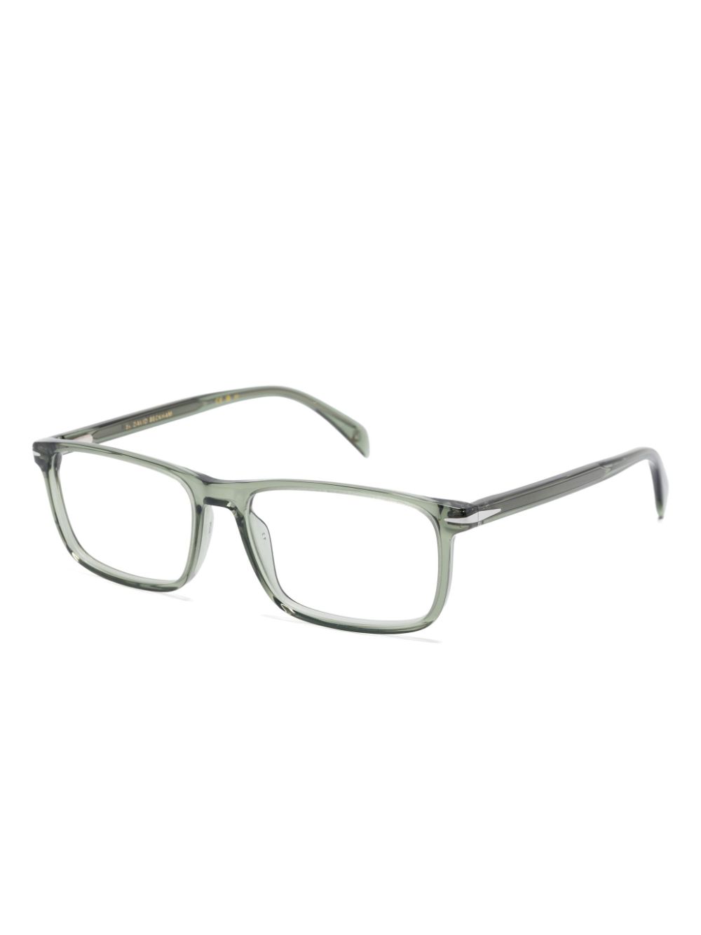 Eyewear by David Beckham rectangle-frame glasses - Green