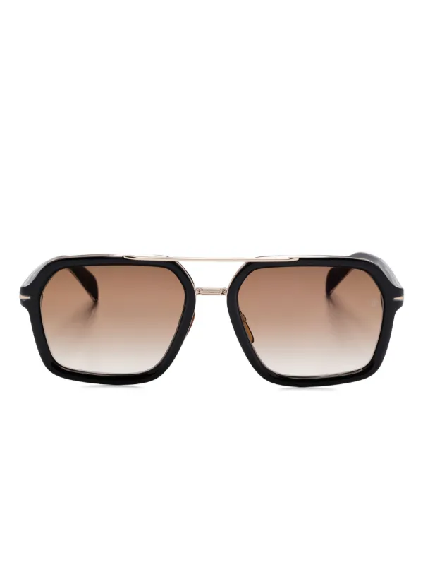Eyewear By David Beckham Lunettes De Soleil à Monture Oversize