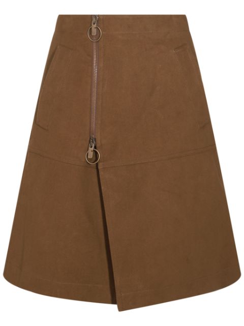 Burberry cotton midi skirt Women