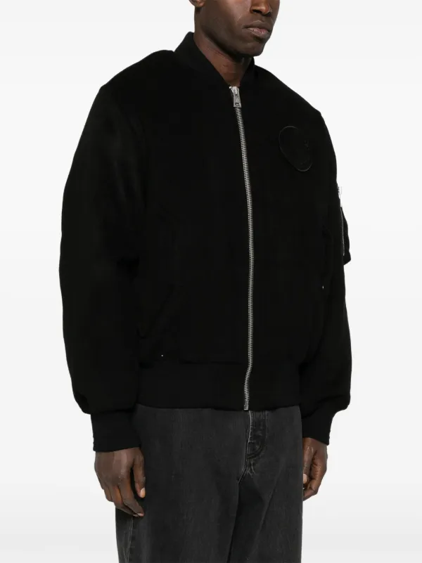 Études Studio Wool Bomber Jacket | Black | FARFETCH