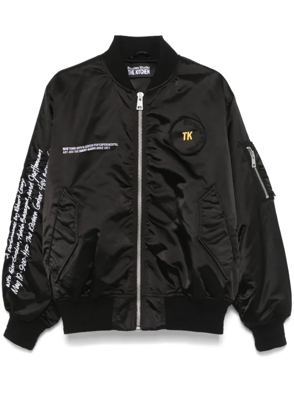 Études Studio TK ボンバージャケット | ブラック | FARFETCH JP