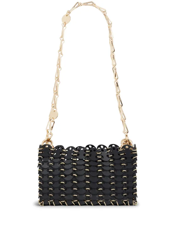 Rabanne 1969 Shoulder Bag Black FARFETCH JO