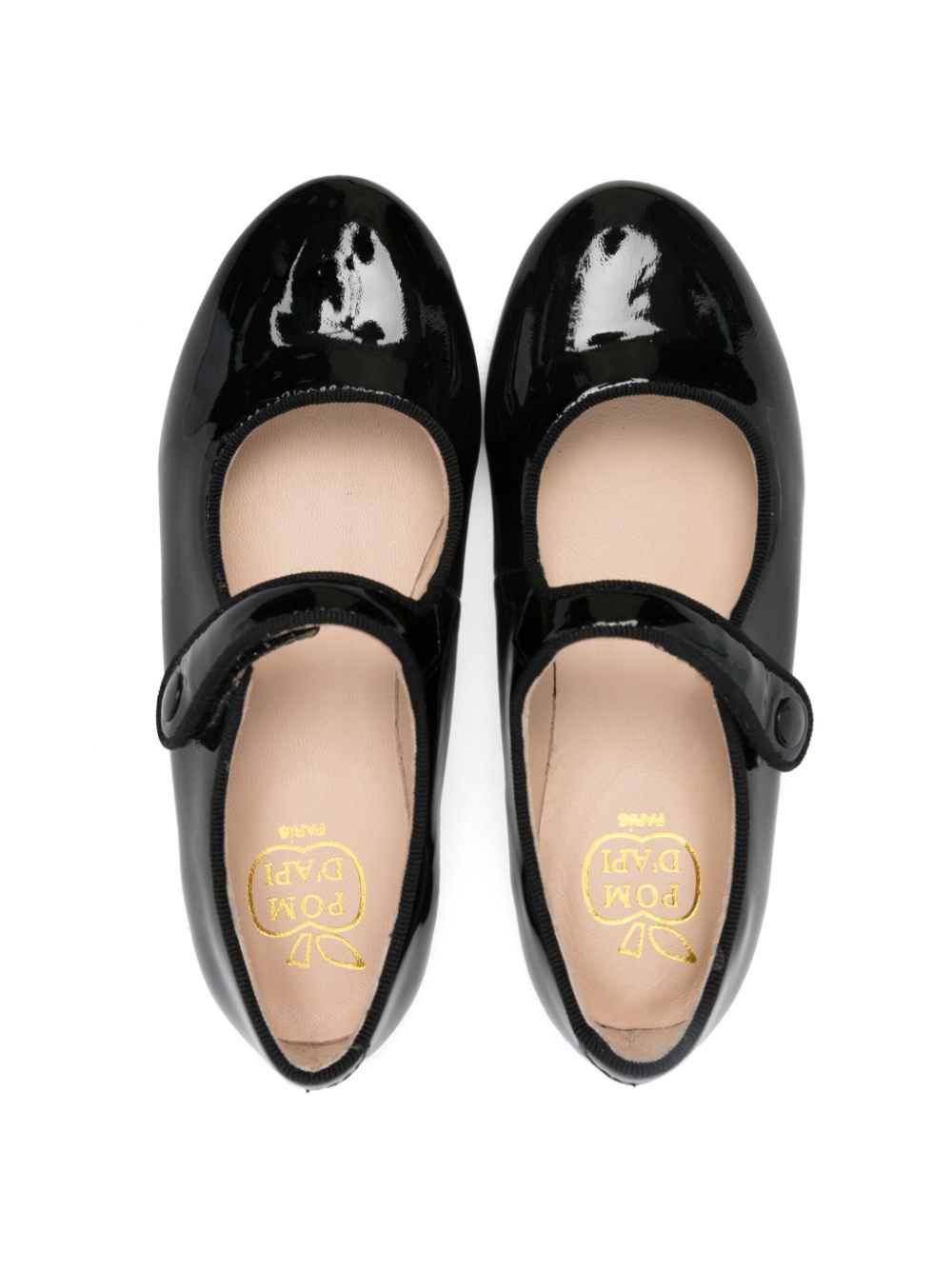 Pom D'api Daisy Baby ballet flats Black