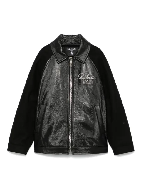 Balmain Kids panelled jacket