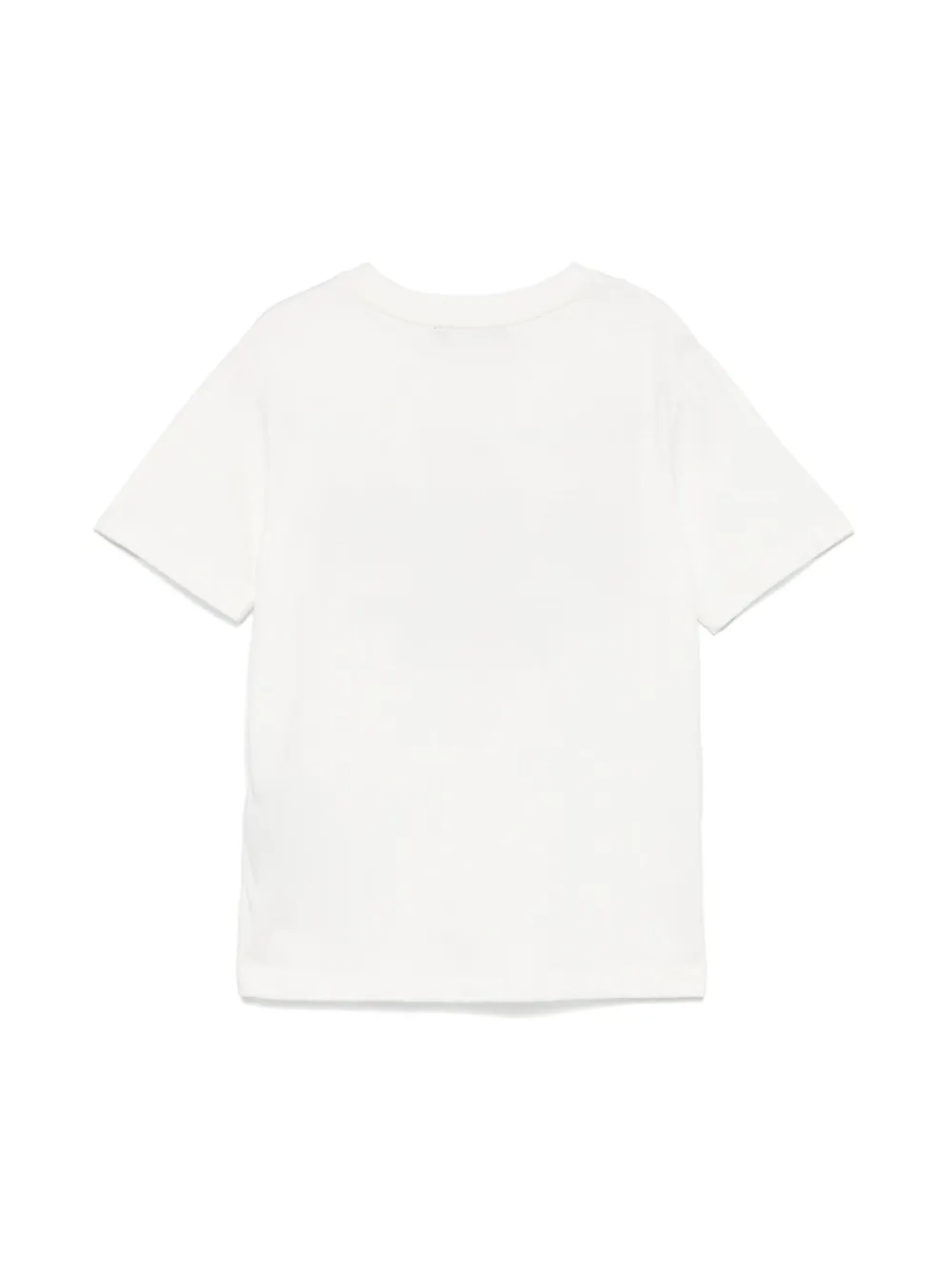 Balmain Kids T-shirt met logoprint - Wit