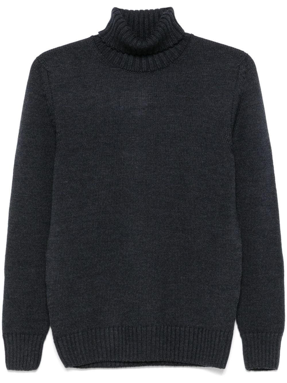 Drumohr Turtleneck Sweater In Grey